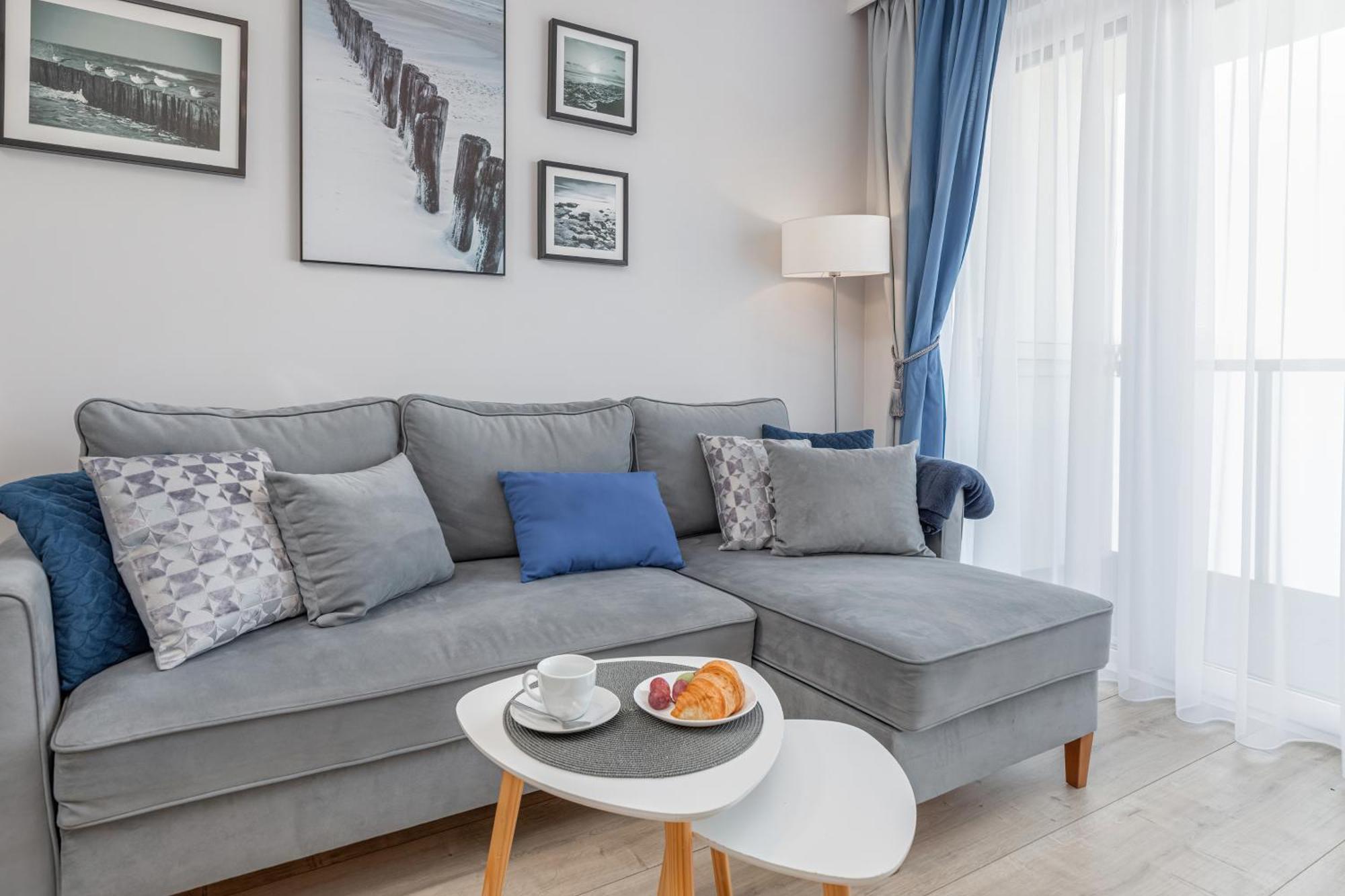 Baltini Premium Apartament Kasprowicza 20 A-B Z Basenem, Saunami I Jacuzzi Kolobrzeg Bilik gambar