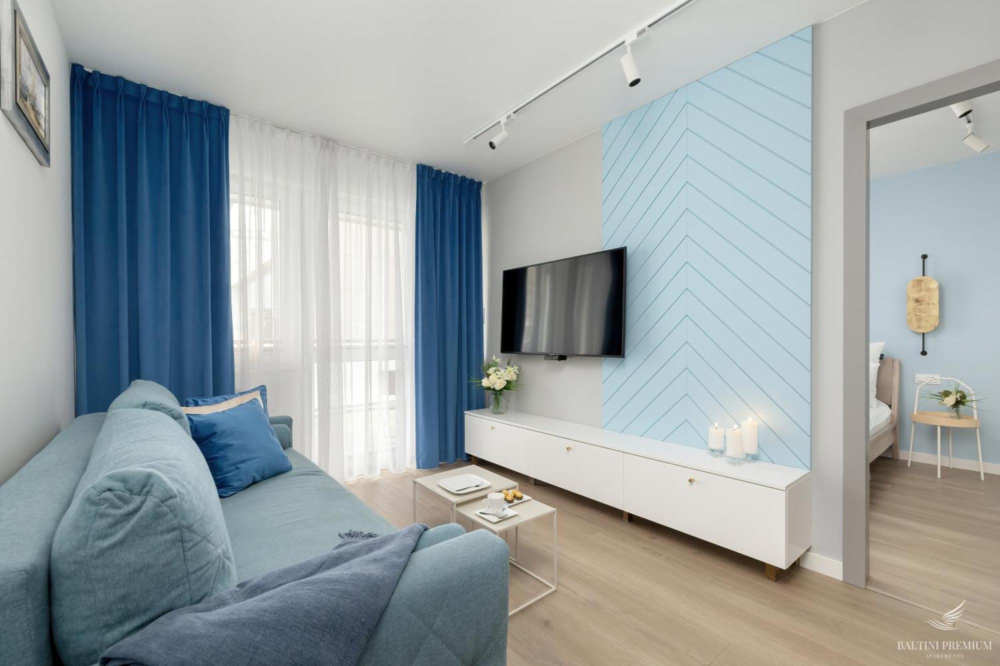 Baltini Premium Apartament Kasprowicza 20 A-B Z Basenem, Saunami I Jacuzzi Kolobrzeg Bilik gambar